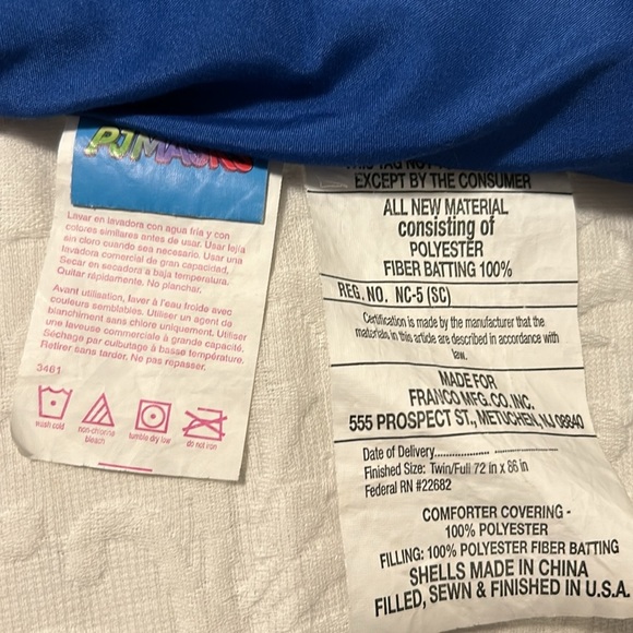 PJ MASKS Twin Bed Reversible Comforter - Picture 8 of 9